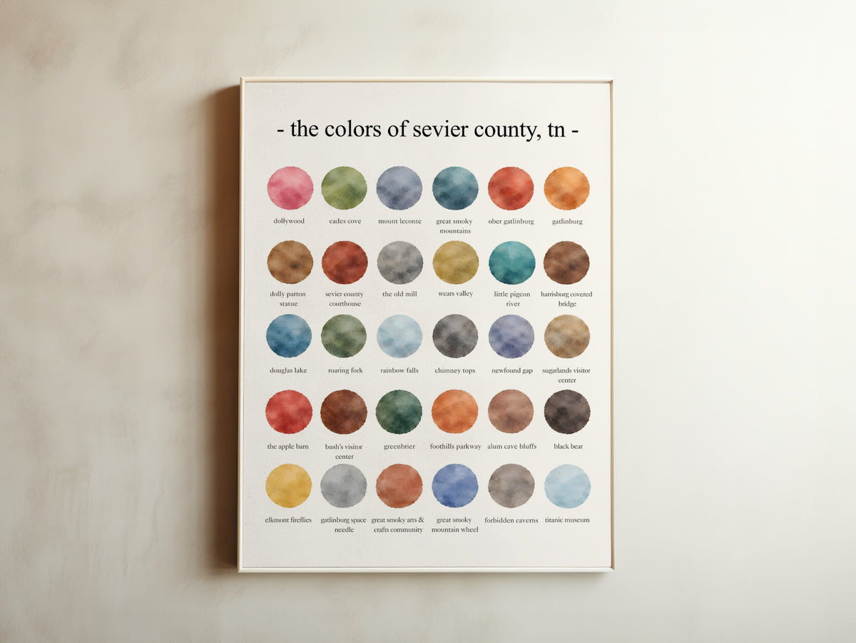 The Colors of Sevier County, TN