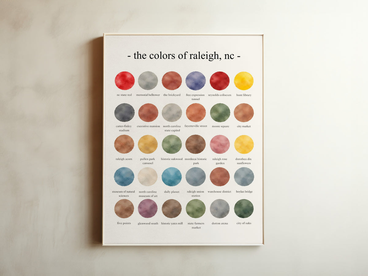 The Colors of Raleigh, NC