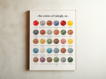 The Colors of Raleigh, NC