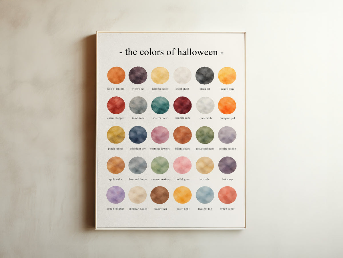 The Colors of Halloween