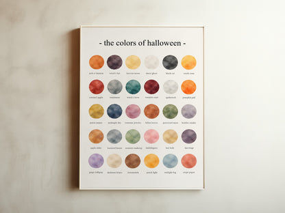 The Colors of Halloween