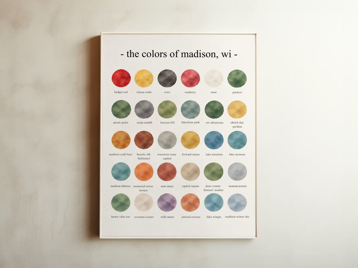 The Colors of Madison, WI