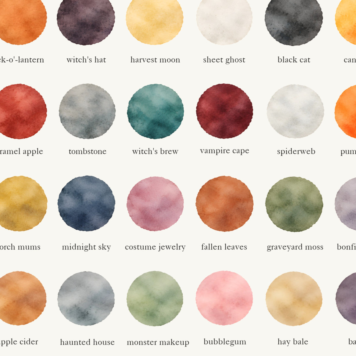 The Colors of Halloween