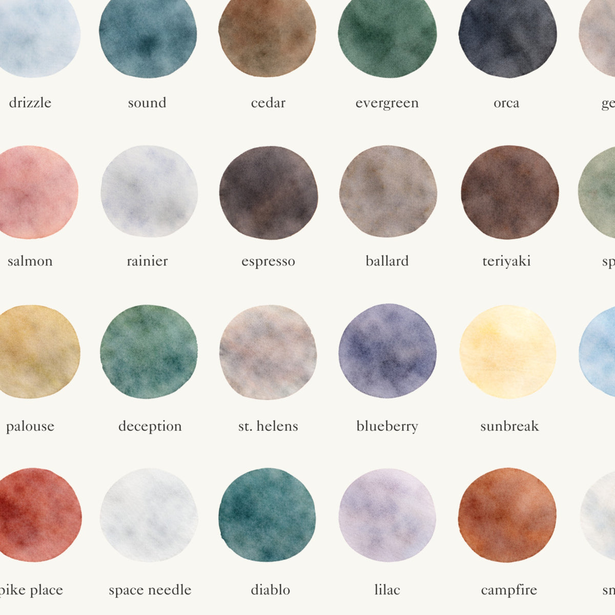 The Colors of Washington