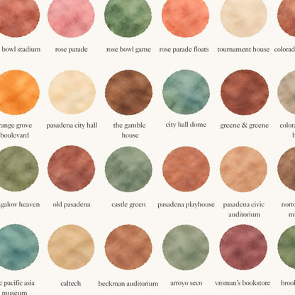 The Colors of Pasadena, CA