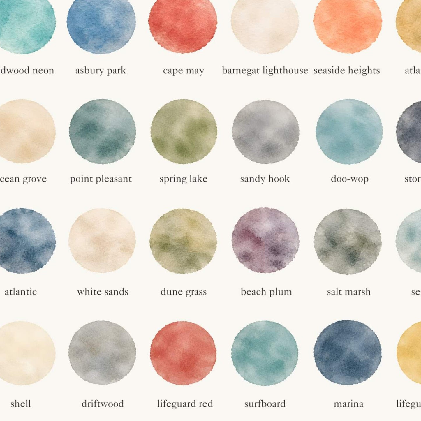 The Colors of Jersey Shore