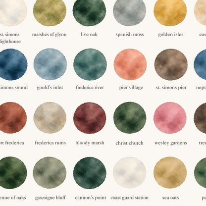 The Colours of St. Simons Island