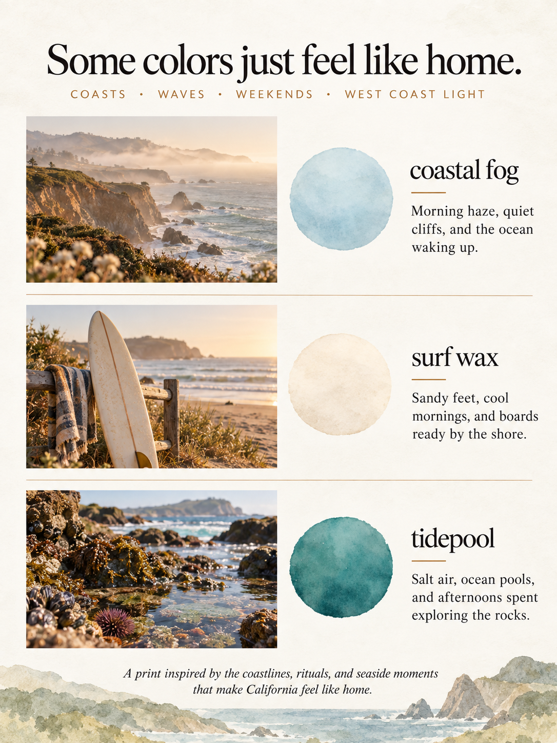 The Colors of California