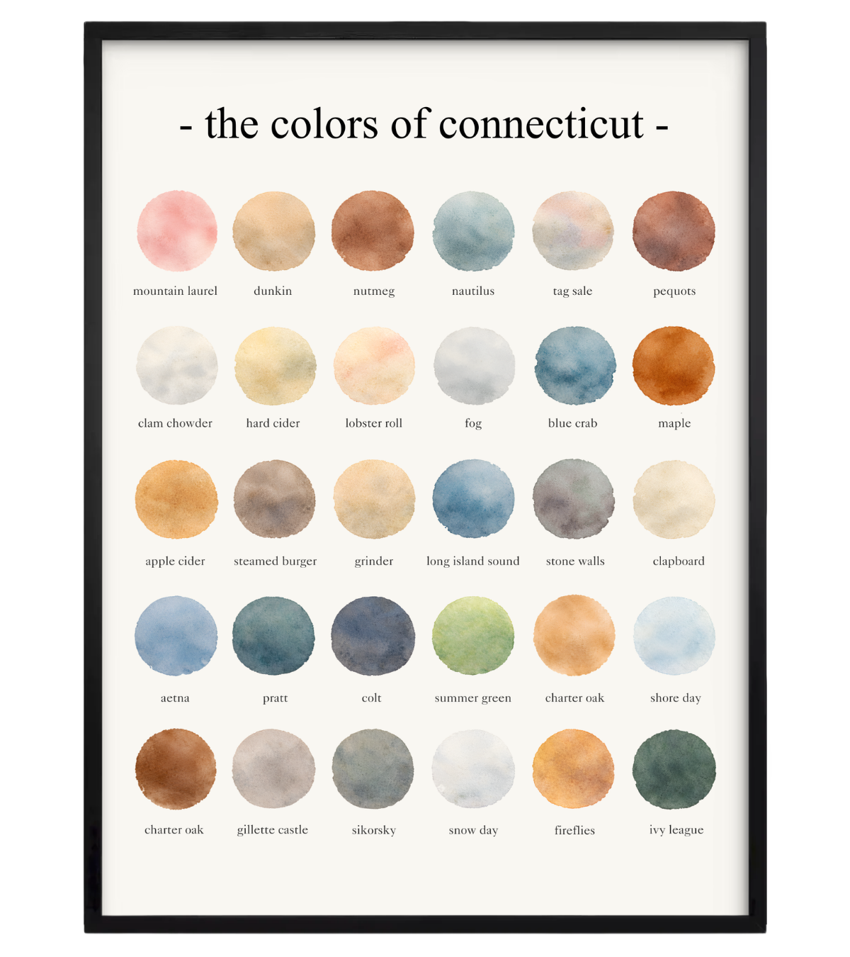 The Colors of Connecticut