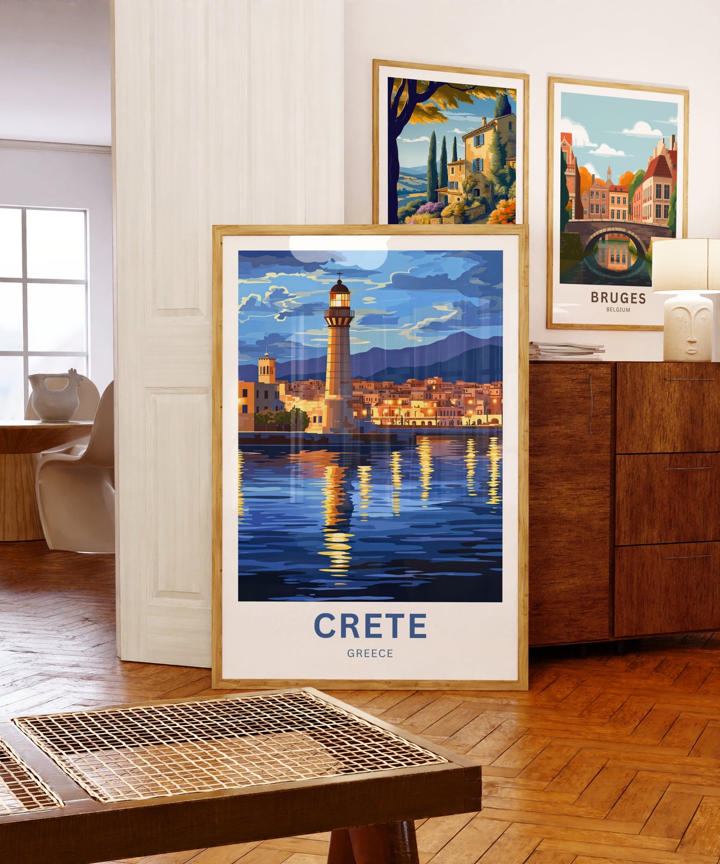 Crete Travel Poster