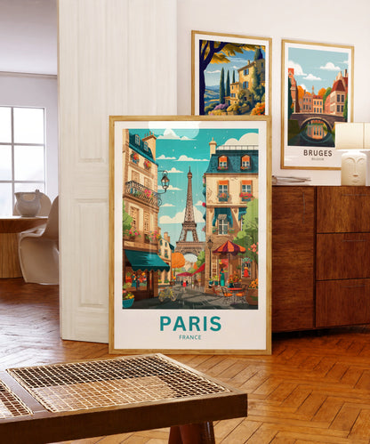 Paris Travel Poster