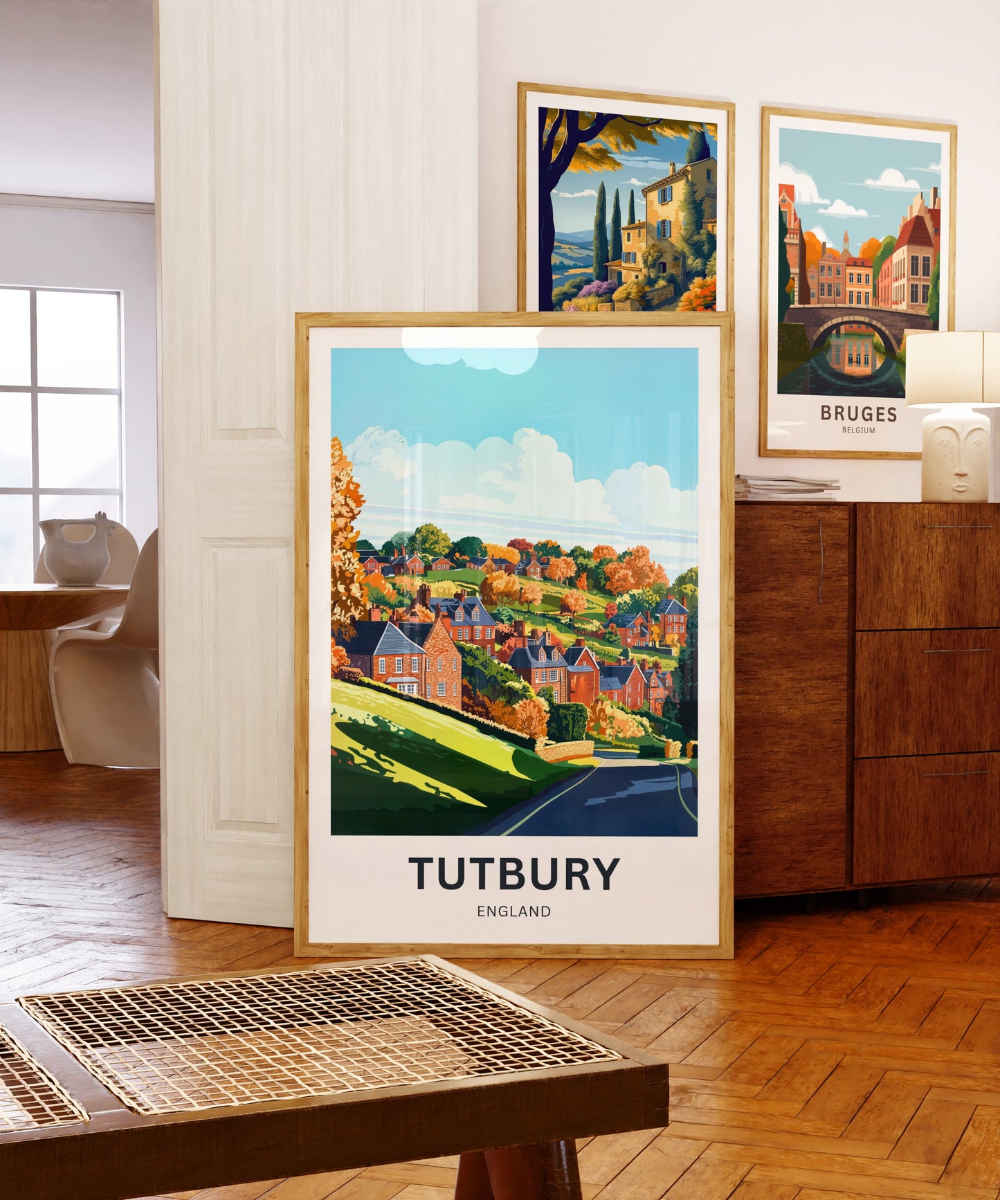 Tutbury Travel Poster - England