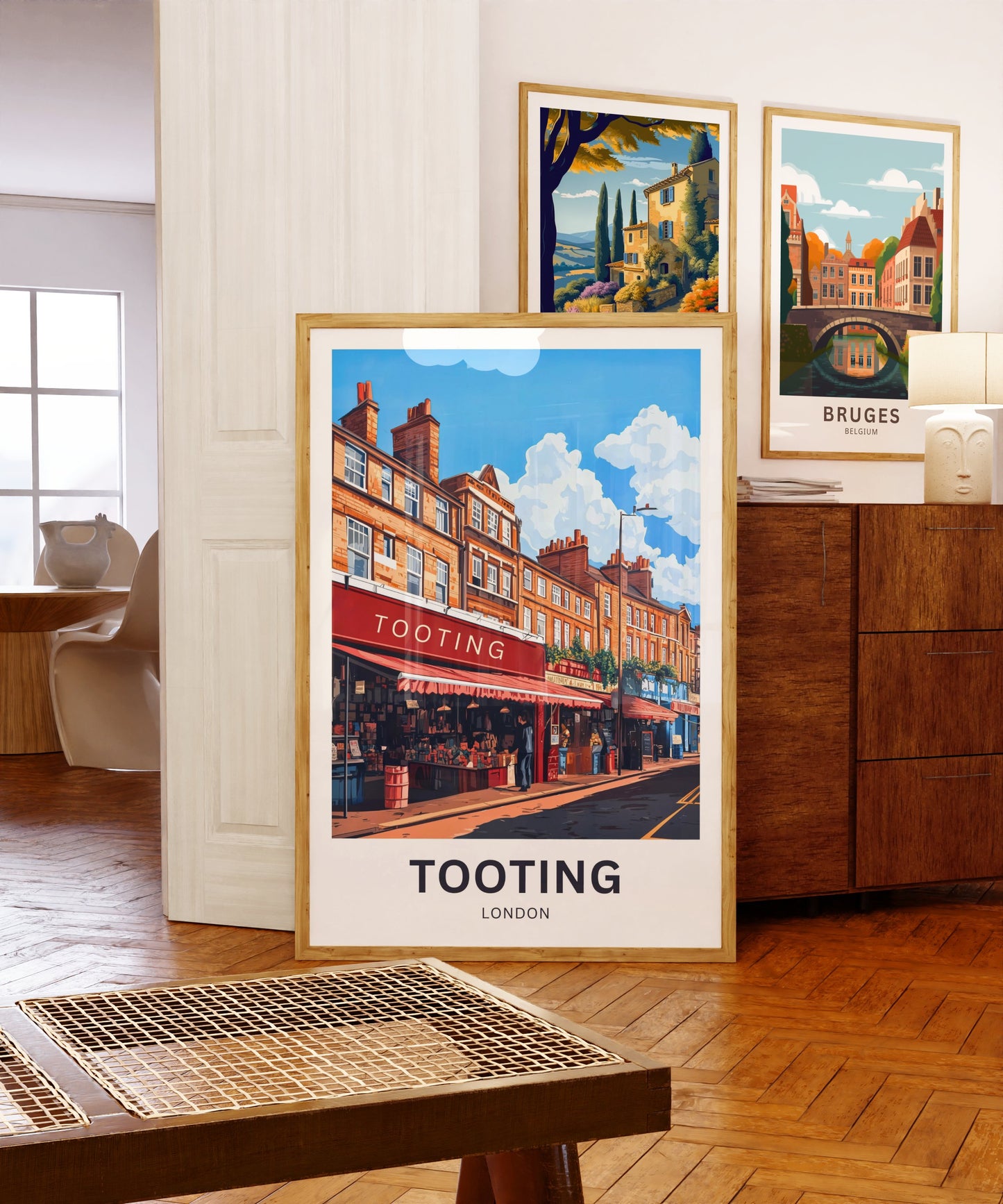 Tooting Travel Poster - South London Street