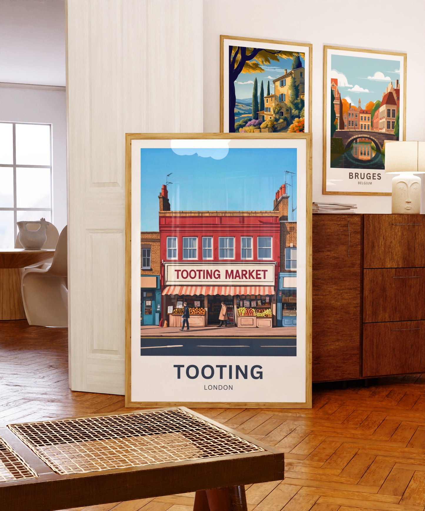 Tooting Travel Poster