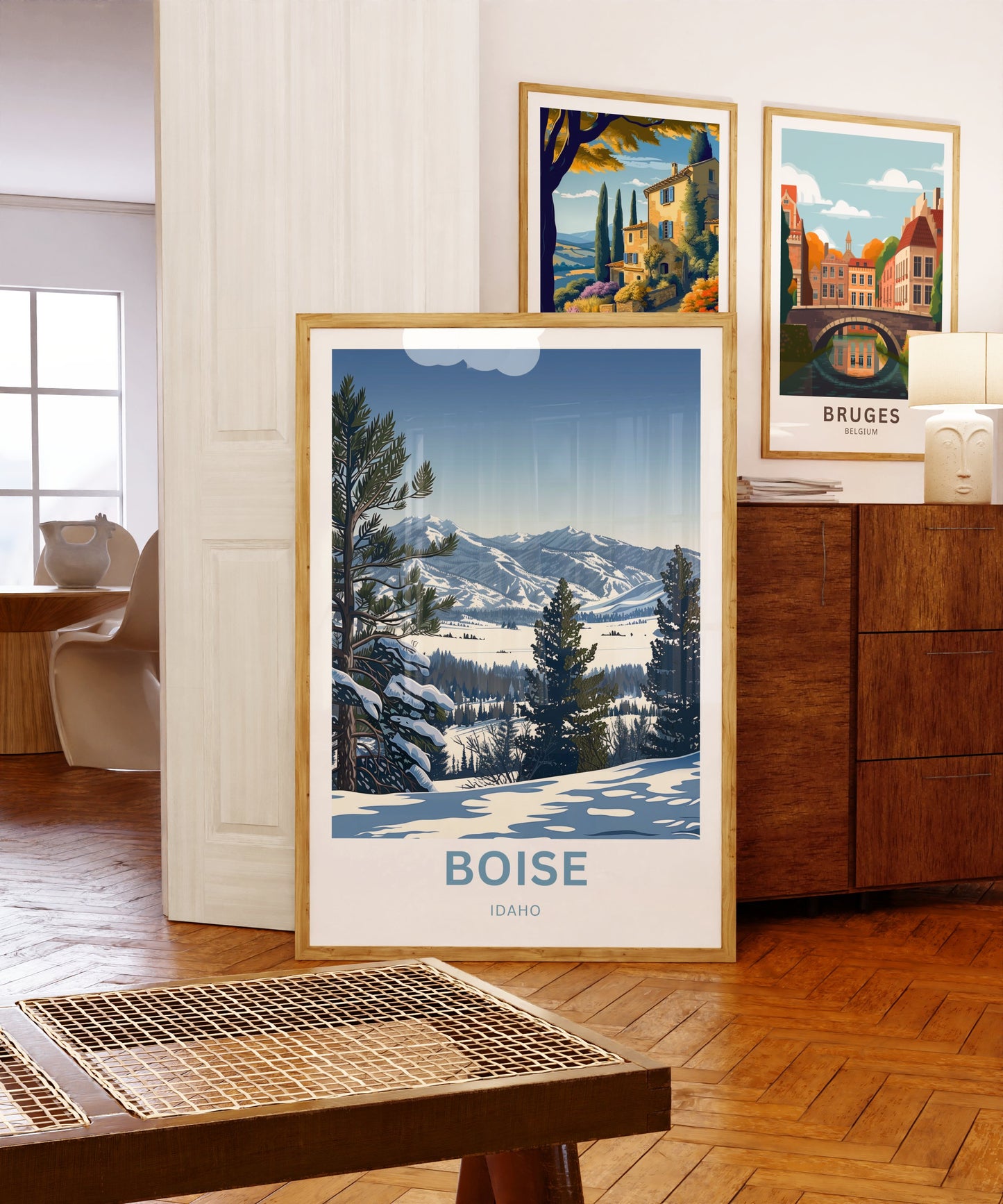Boise Travel Poster - Enchanting Escape Experience