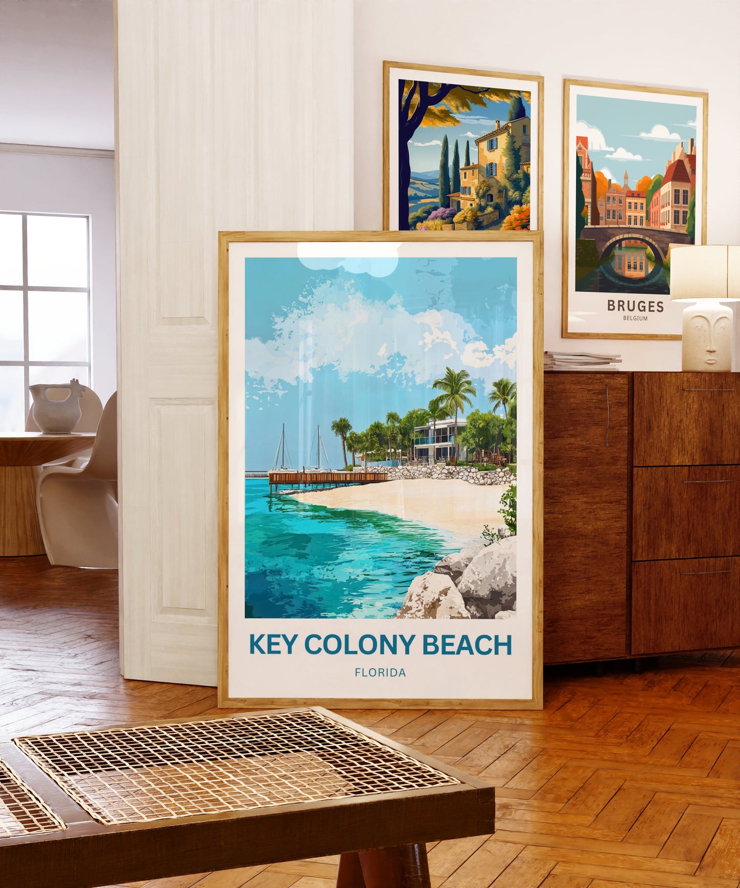 Key Colony Beach Travel Poster
