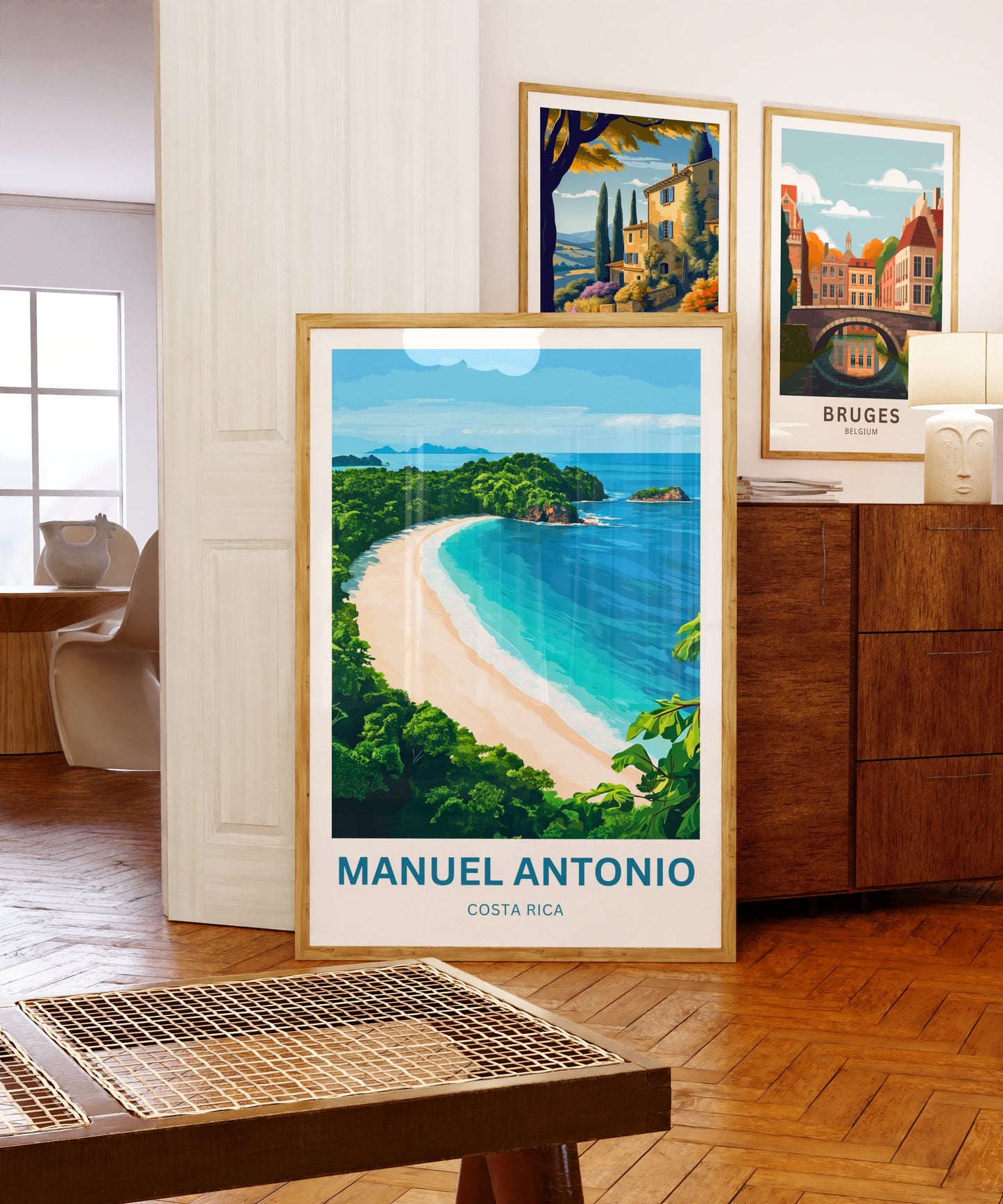 Manuel Antonio Travel Poster - Nature’s Coastal Wonder of Costa Rica