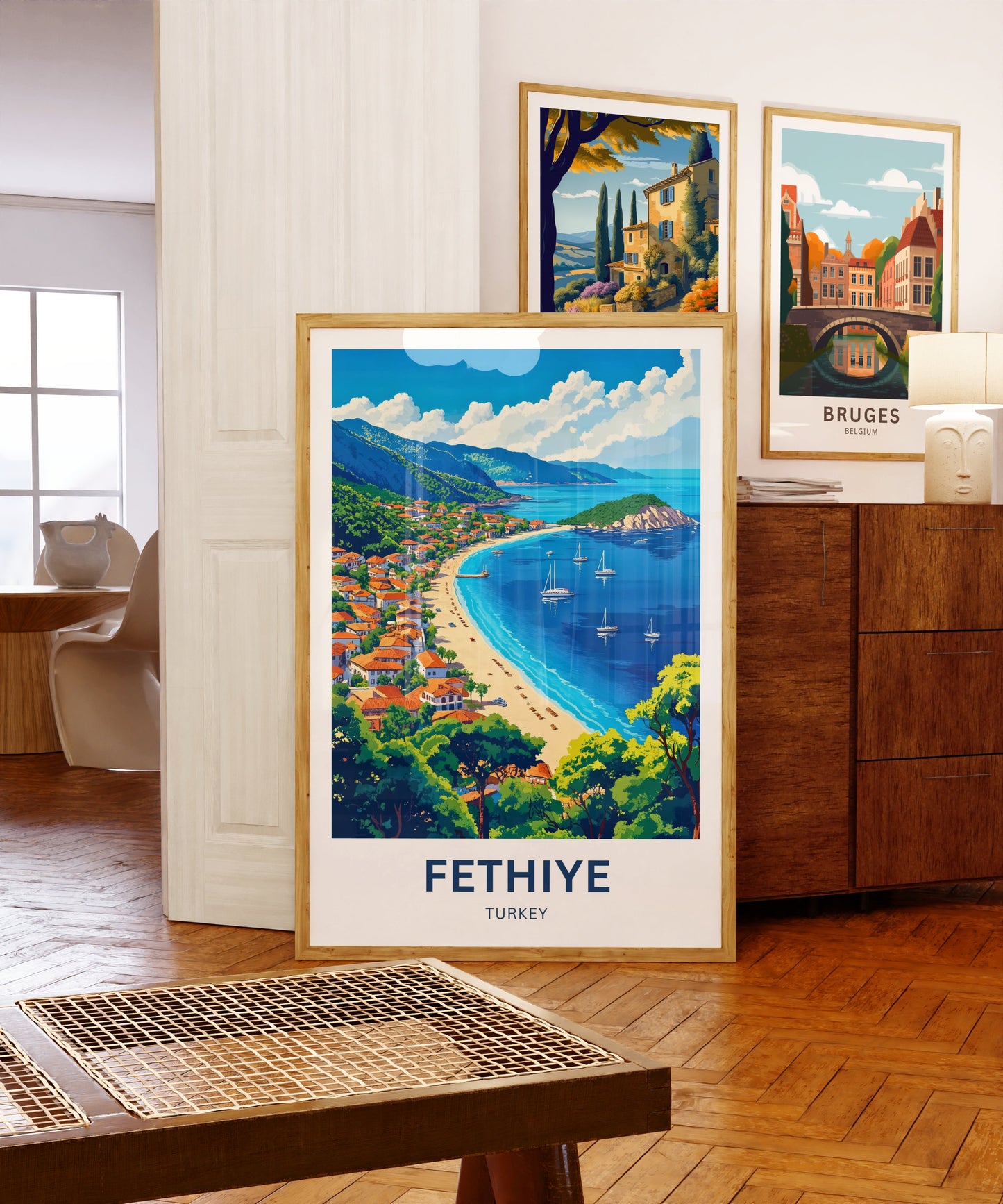 Fethiye Travel Poster