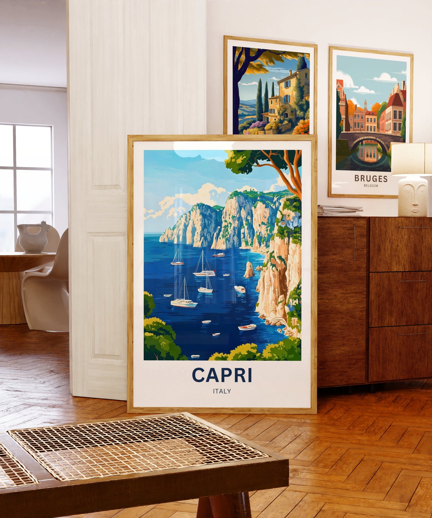 Capri Travel Poster - Italy