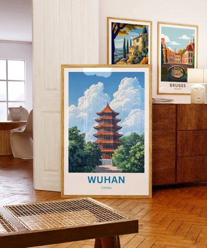 Wuhan Travel Poster