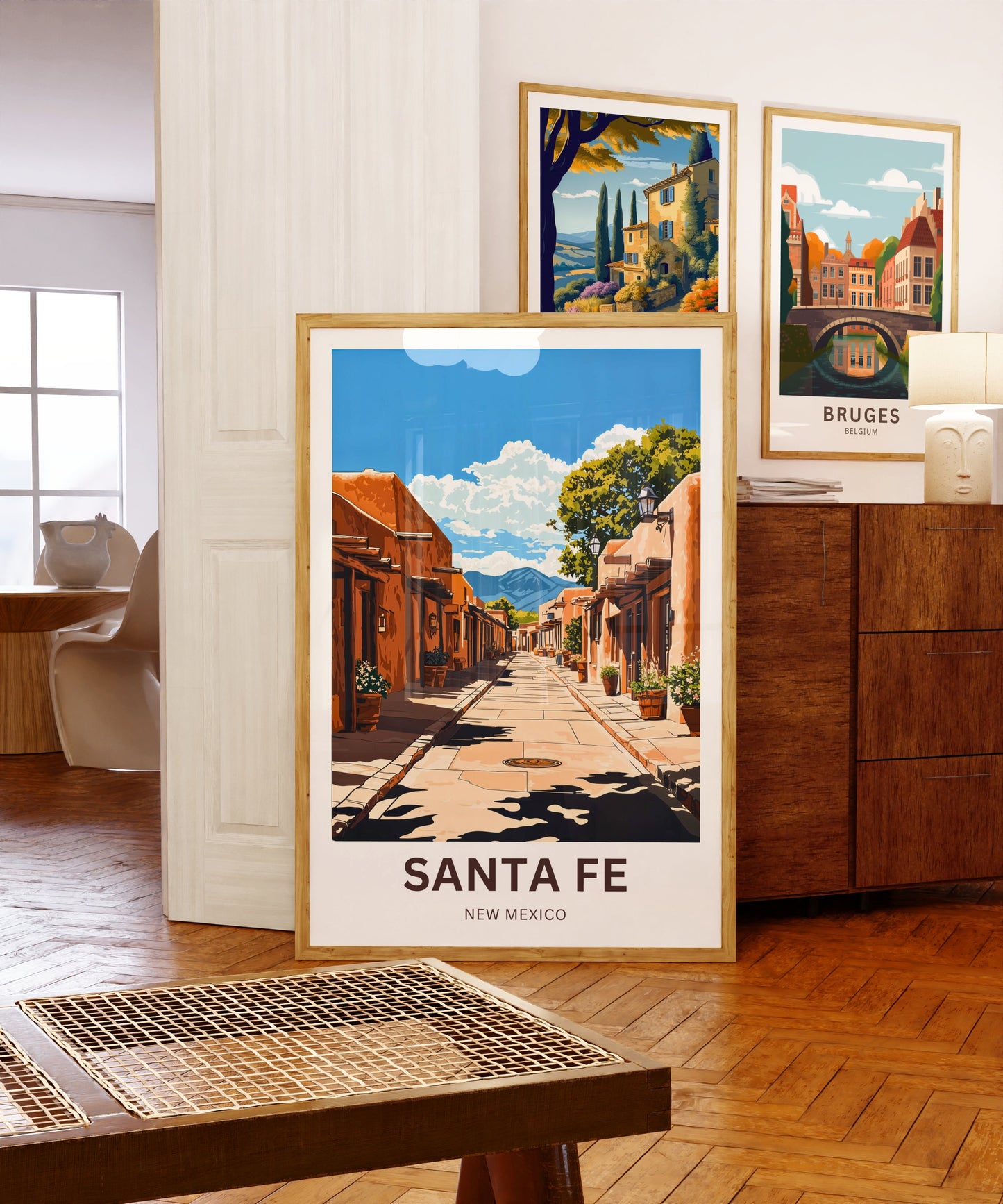 Santa Fe Travel Poster