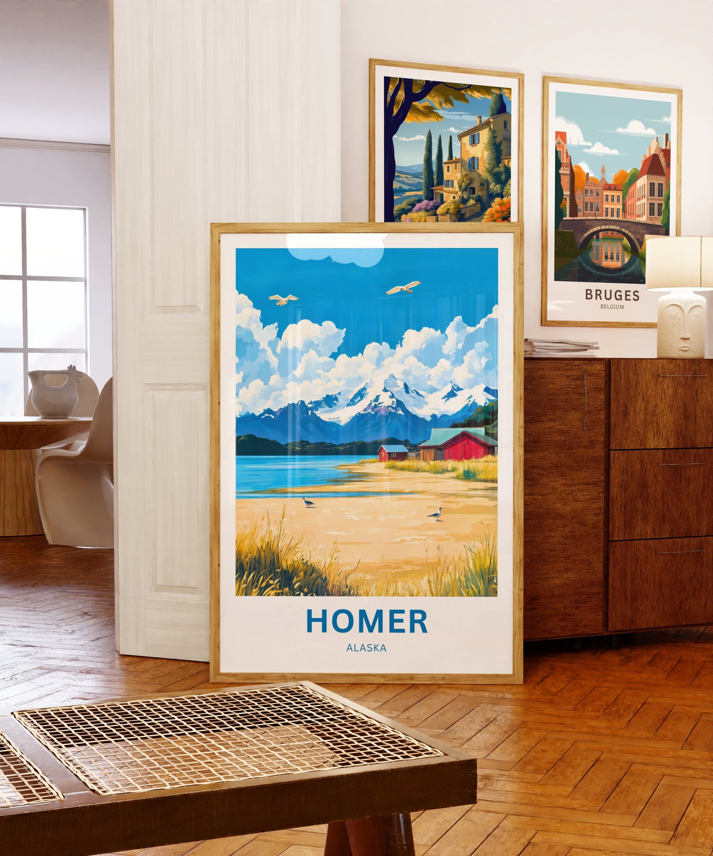 Homer Travel Poster - Serene Alaska’s Beauty