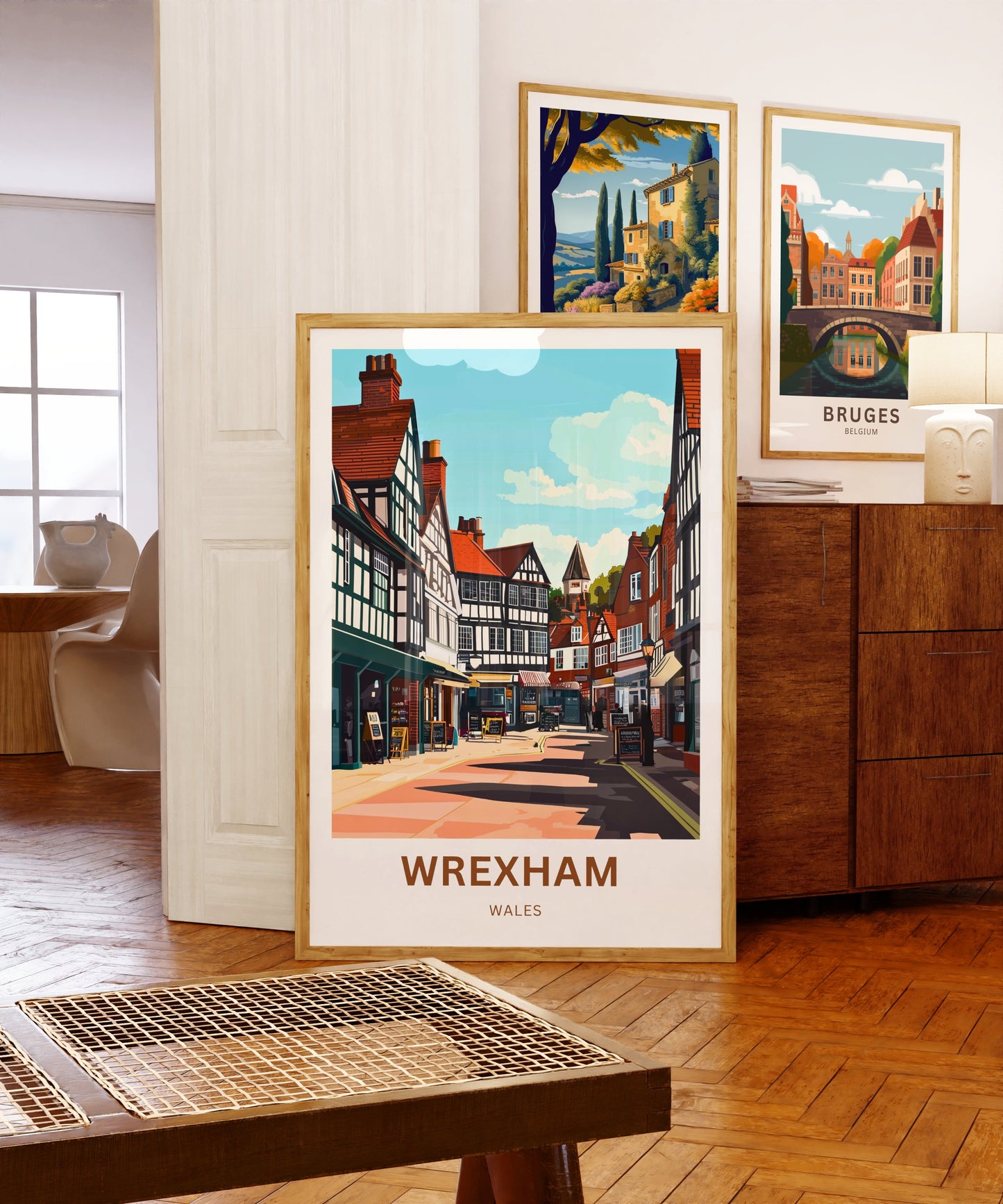 Wrexham Travel Poster