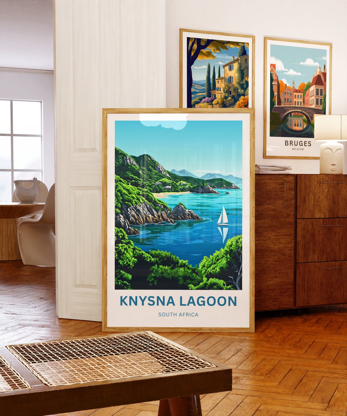 Knysna Lagoon Travel Poster