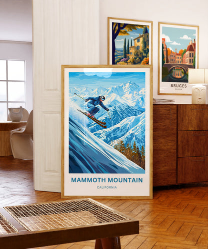 Mammoth Mountain Travel Poster