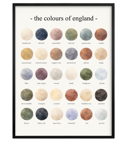 The Colours of England