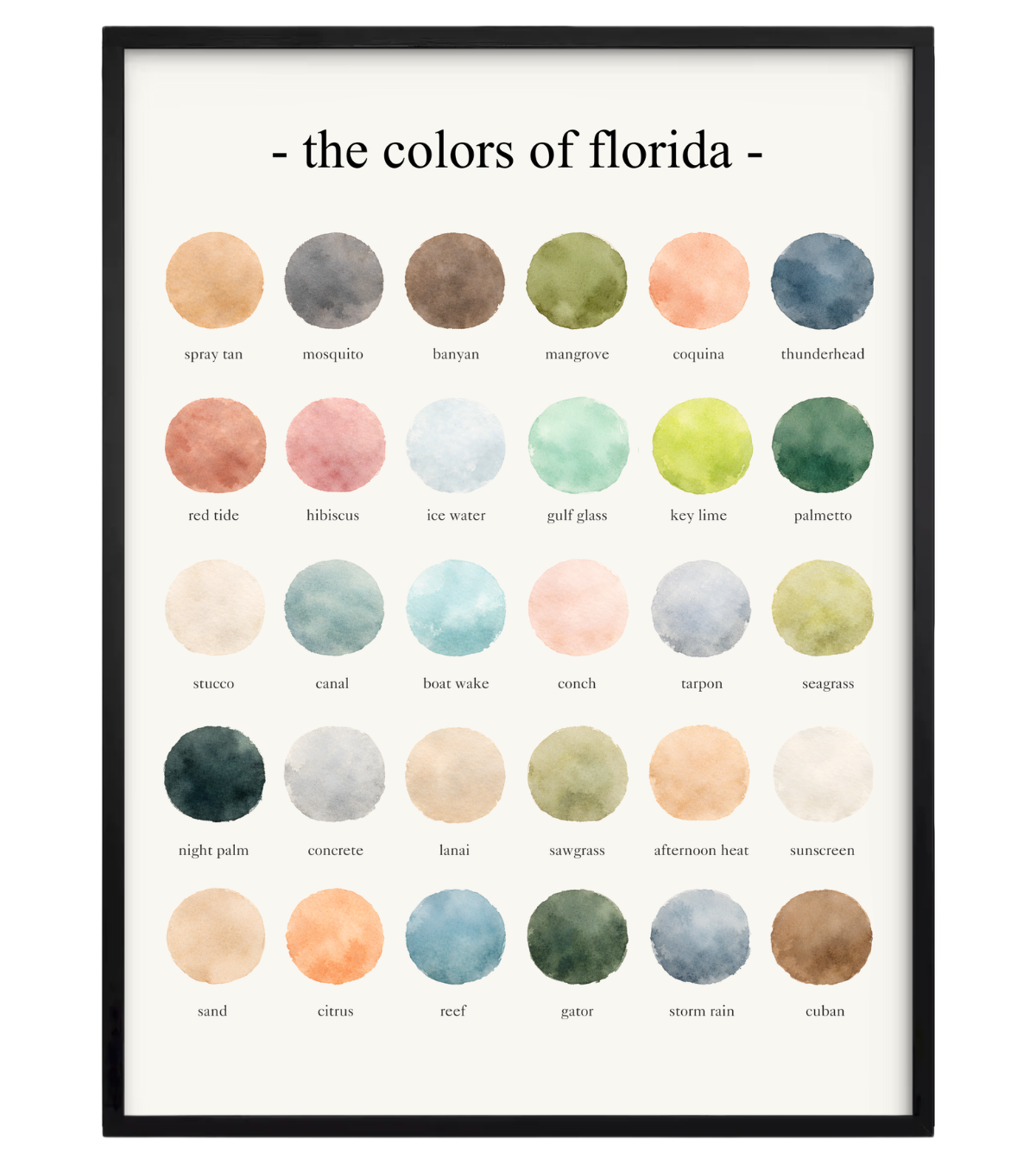 The Colors of Florida