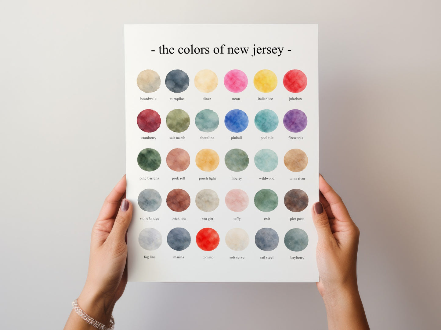 The Colors of New Jersey