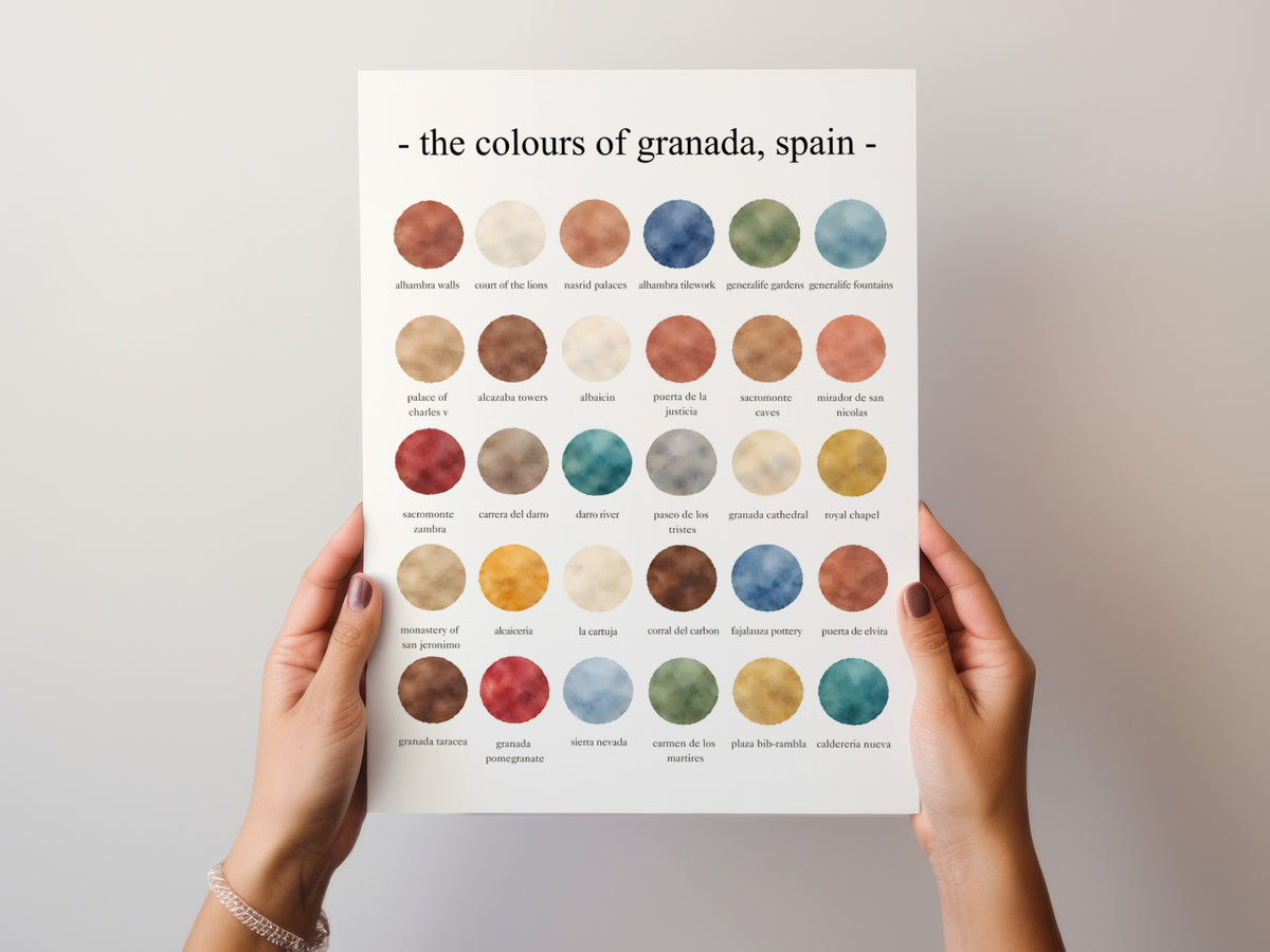 The Colours of Granada, Spain
