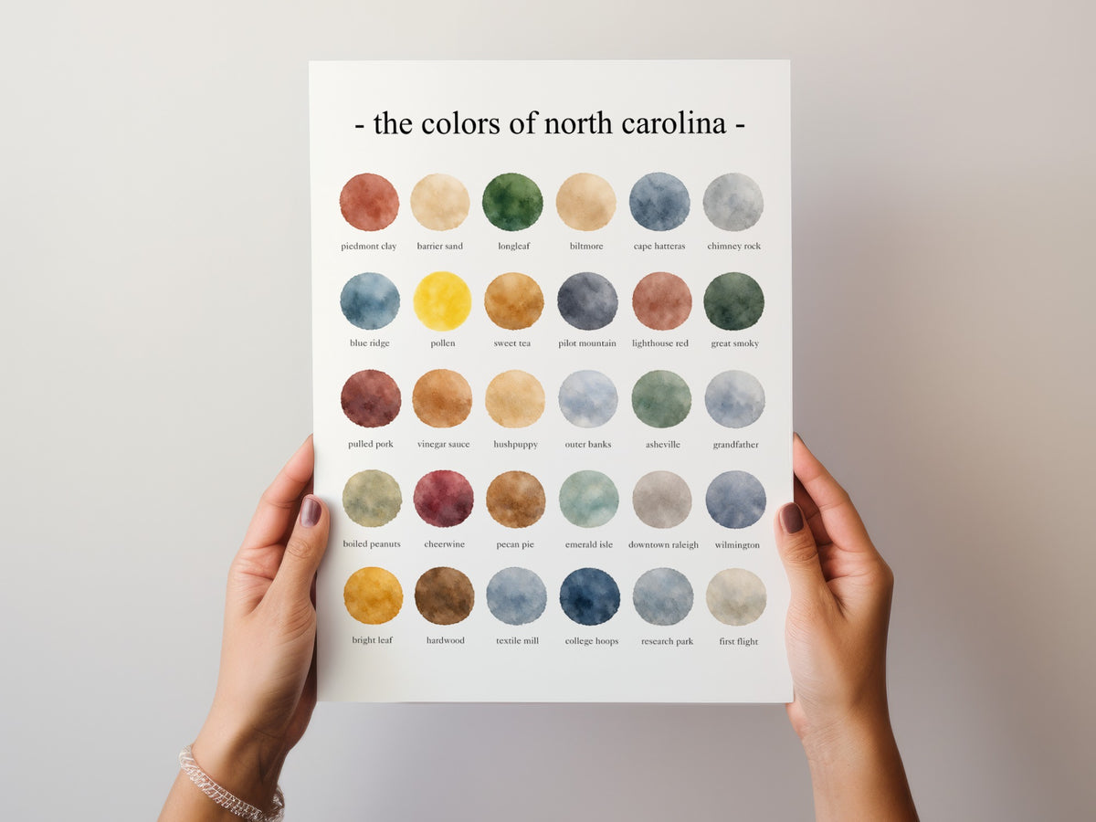 The Colors of North Carolina