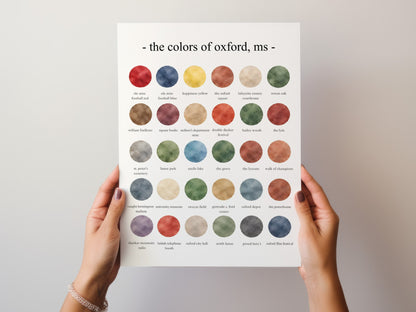 The Colors of Oxford, Mississippi