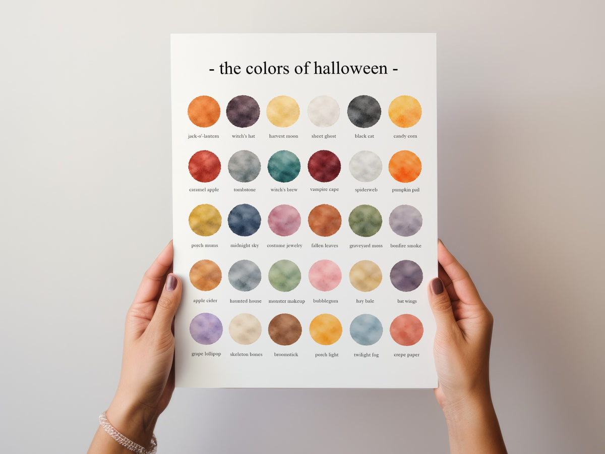 The Colors of Halloween