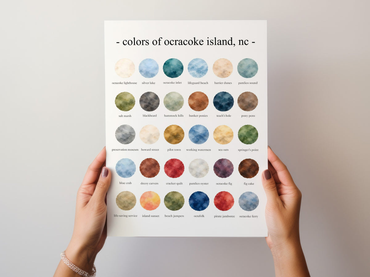 The Colors of Ocracoke Island, North Carolina