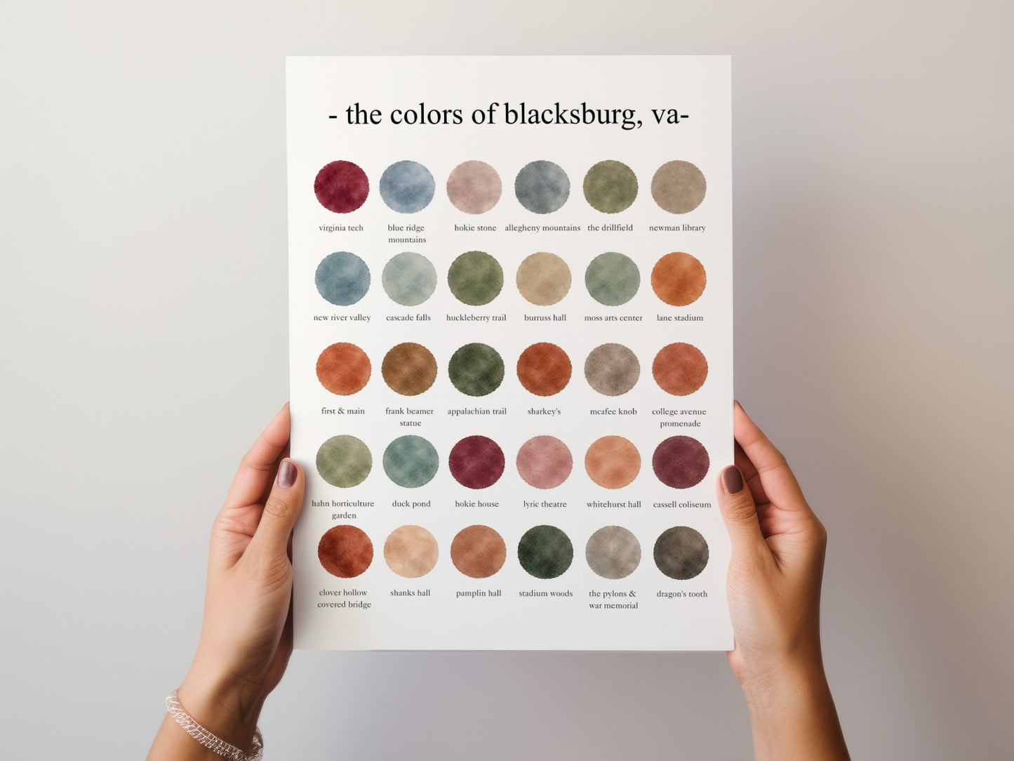 The Colors of Blacksburg, VA