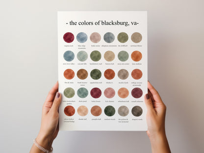 The Colors of Blacksburg, VA