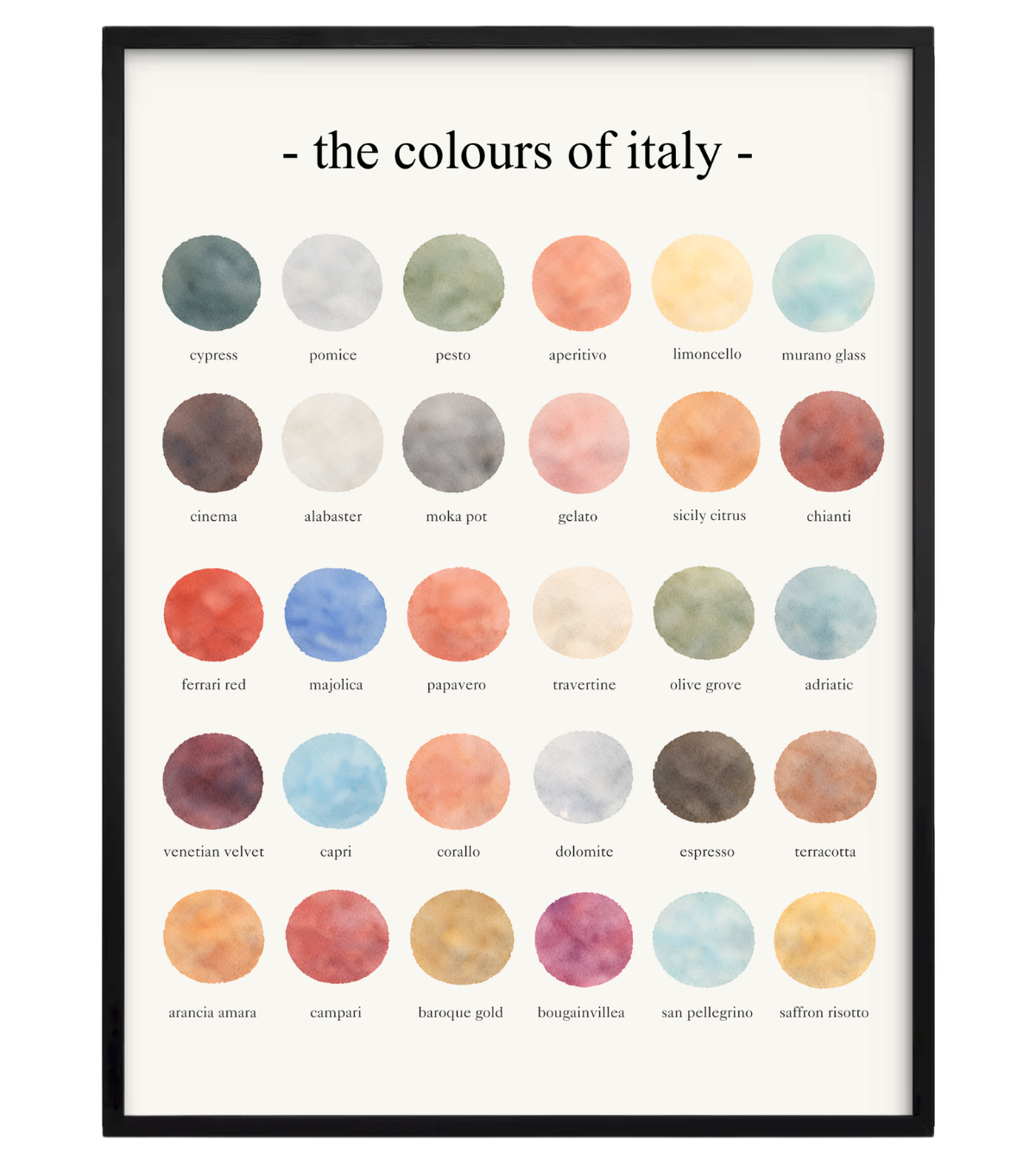 The Colours of Italy