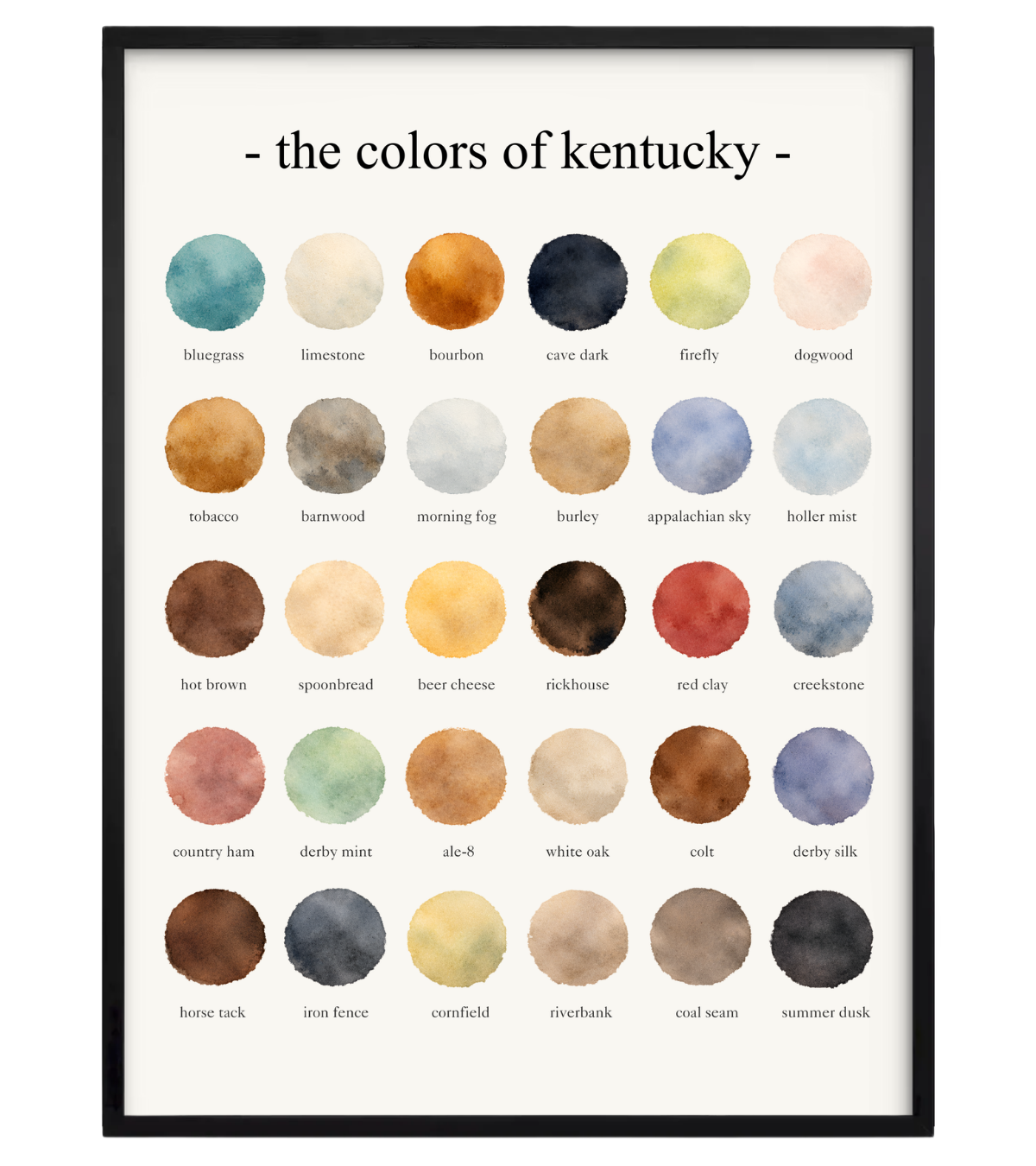 The Colors of Kentucky