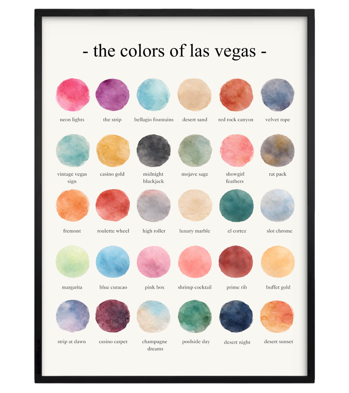 The Colors of Las Vegas