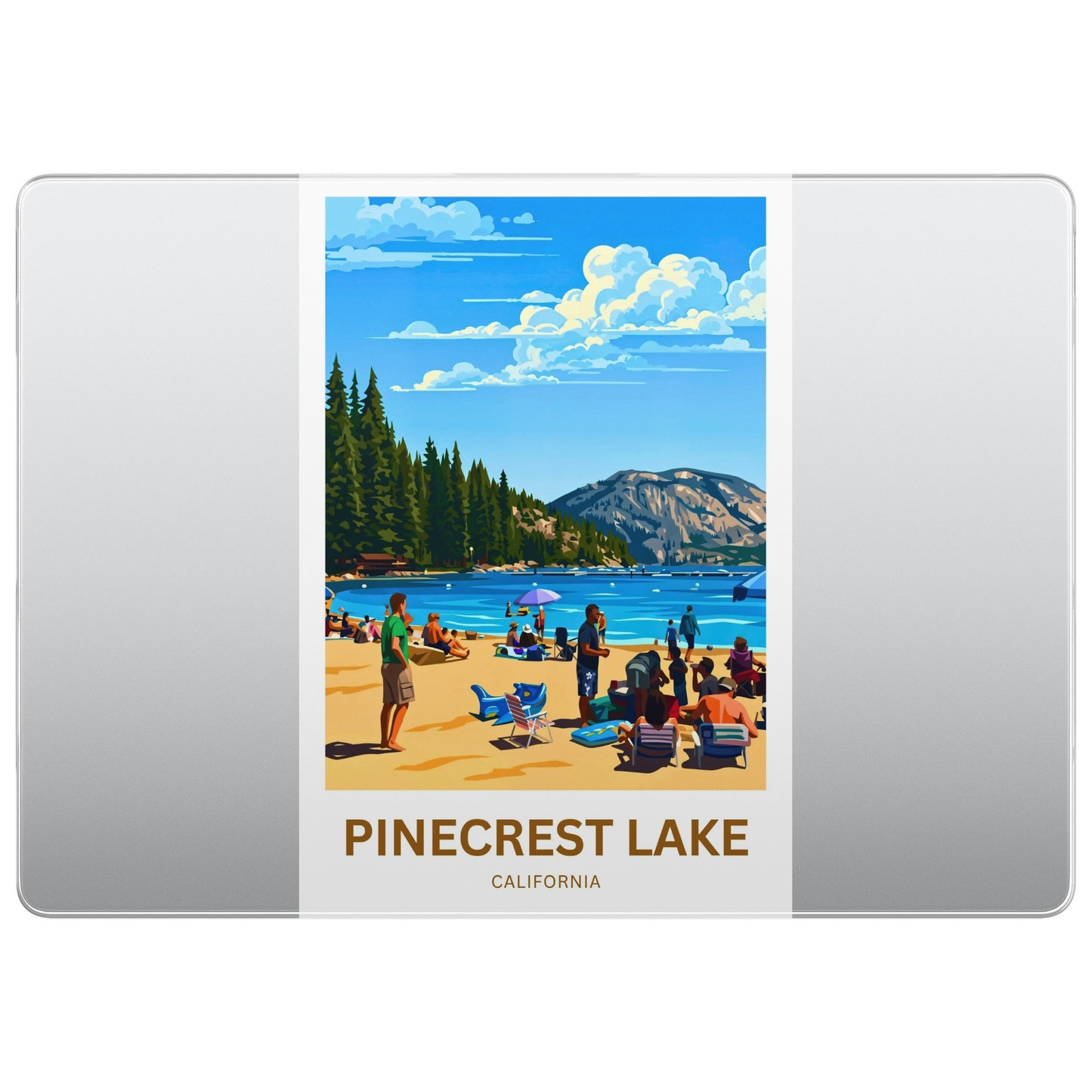 Pinecrest Lake Travel Poster - Summer Gateway