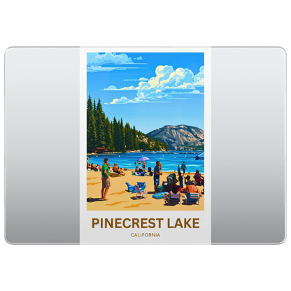 Pinecrest Lake Travel Poster - Summer Gateway