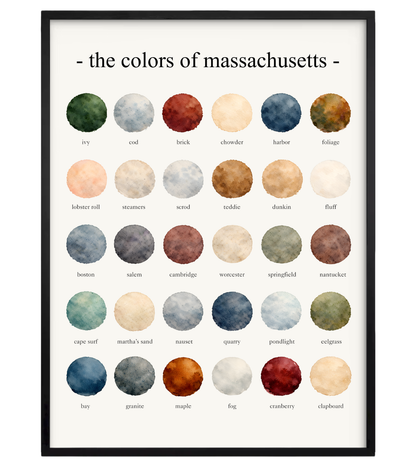 The Colors of Massachusetts