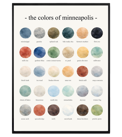 The Colors of Minneapolis