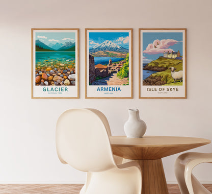 Armenia Travel Poster - Timeless Historical Land