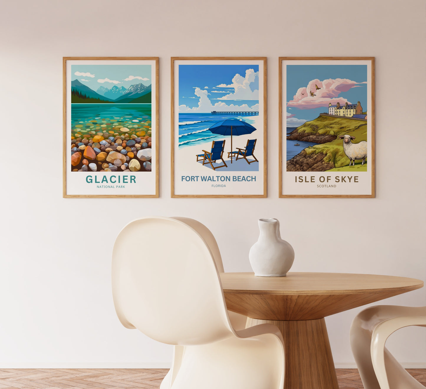 Fort Walton Beach Travel Poster - Florida