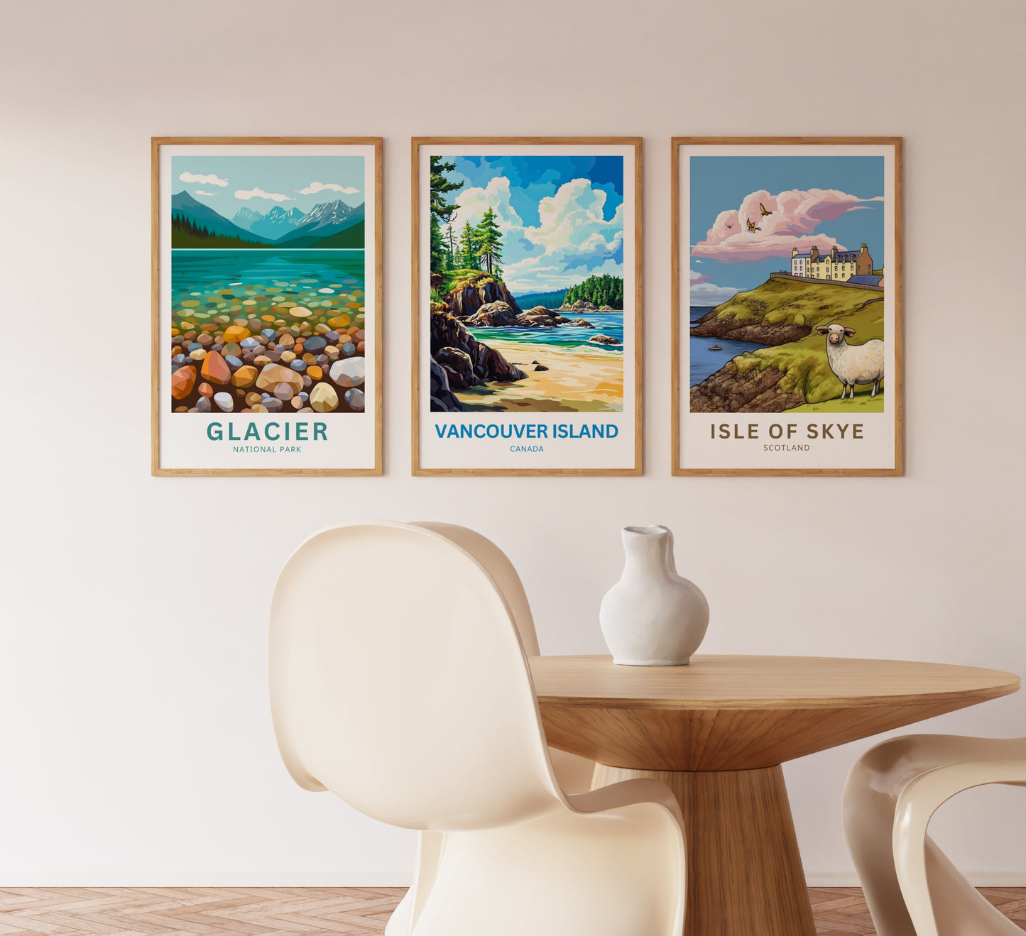 Vancouver Island Travel Poster - Wild Beauty Unfolded