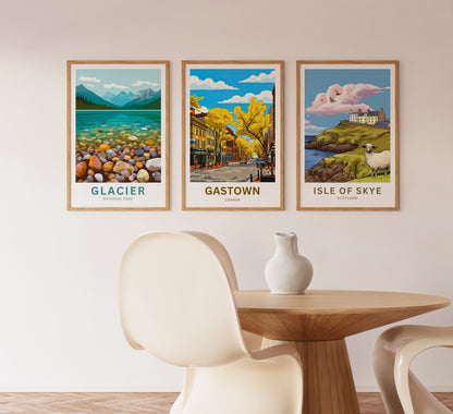 Gastown Travel Poster - Timeless Street